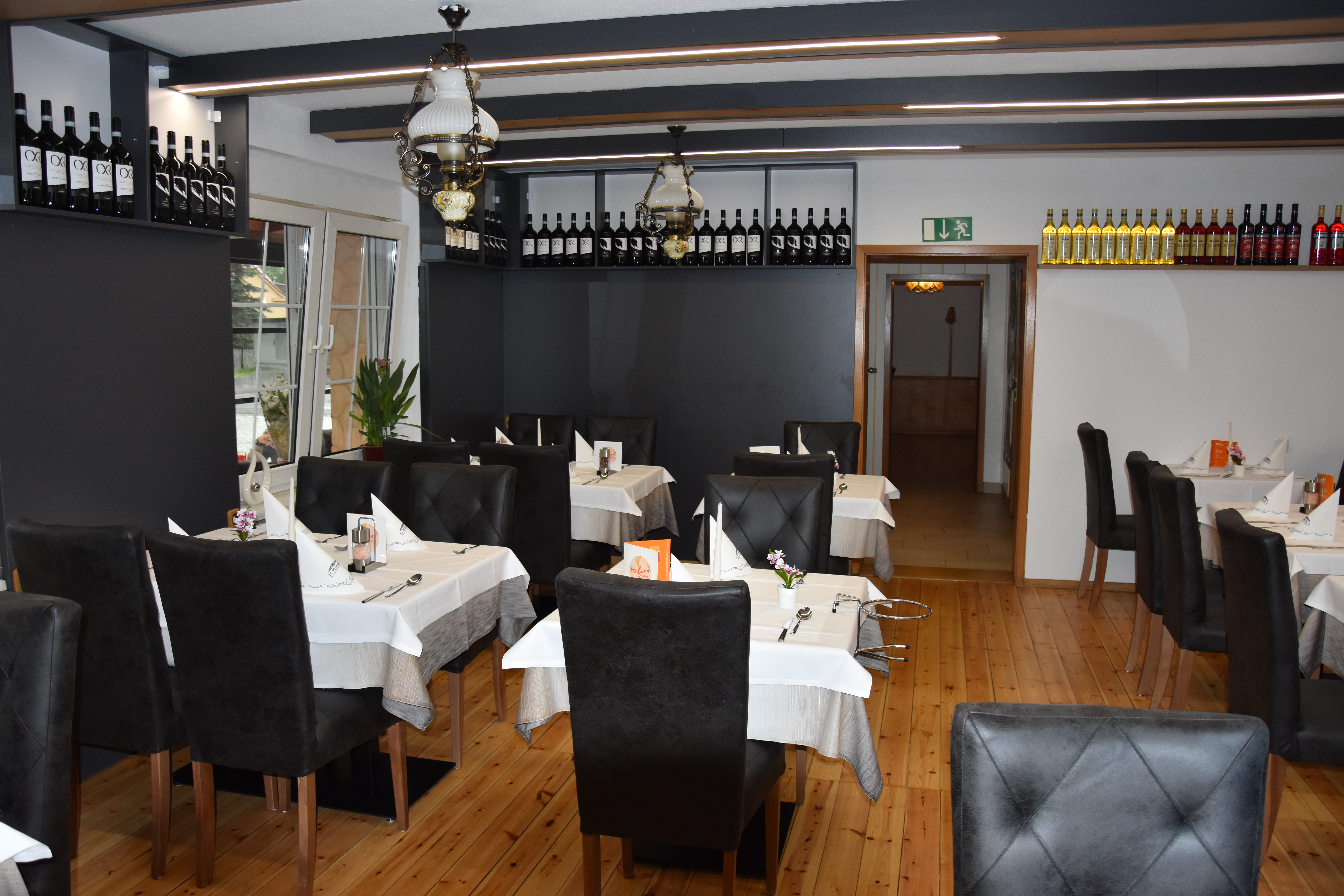 Restaurant La Pergola · Licht